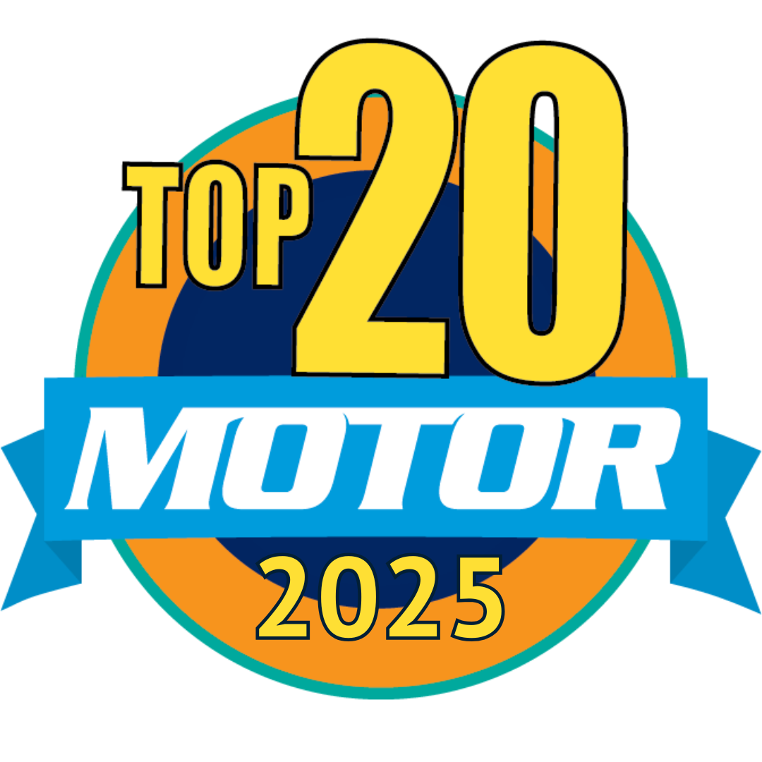 Motor Top 20 2025 Badge