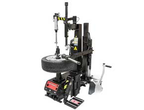 center post tire changer