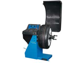 semi automatic digital display wheel balancer