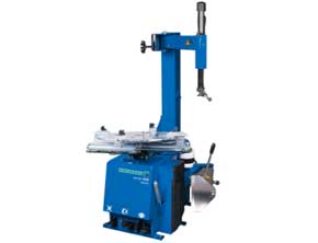 swing arm rim clamping tire changer