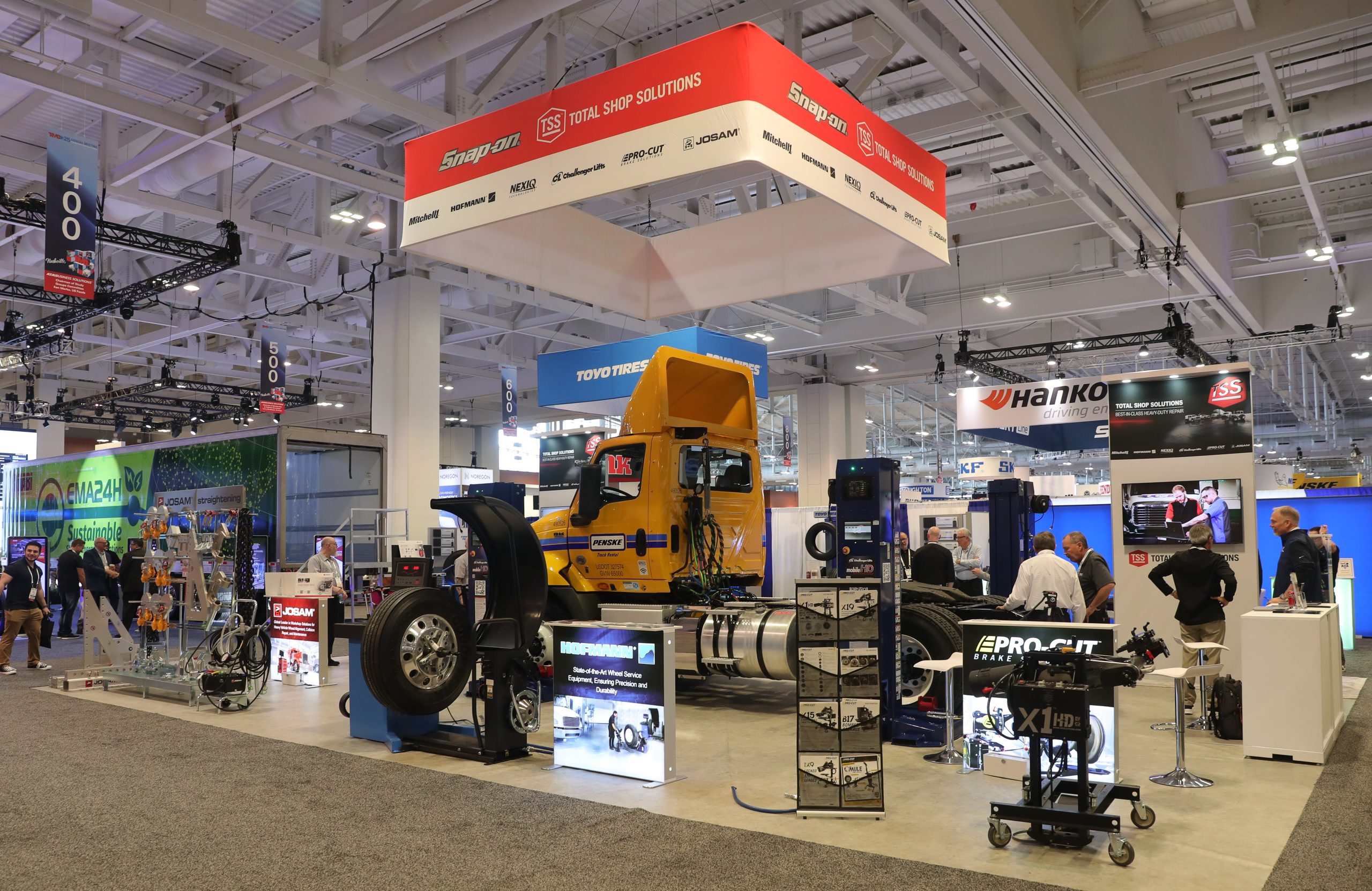 Snap-on TSS booth at TMC Show